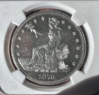 1876 T$1 US Trade Dollar Certified NGC MS60 Bright Beautiful Problem Free 🔥🔥