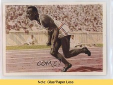 1936 Sidol-Werke Sigel Olympiade 1936 Lodix Back Jesse Owens #2-44 READ 17fj