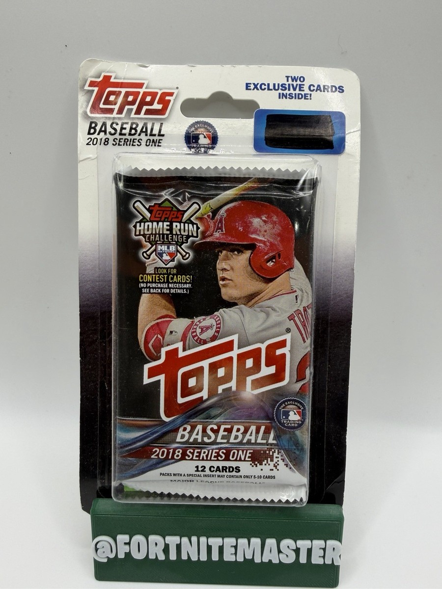 2018 Topps Series 1 Baseball Blister Pack Sealed - Toys R Us Exclusive - MLB