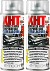 2 x E-TECH Clear Lacquer XHT High Temp Spray Paint 650°C Heat Resistant 400ml