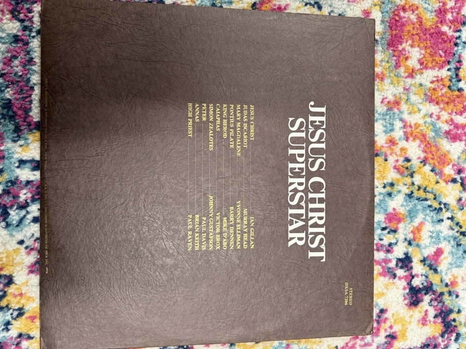 Jesus Christ Superstar 2LP G/VG+/VG+ Decca DXSA 7206 1970 Gatefold Booklet - Image 2 of 4