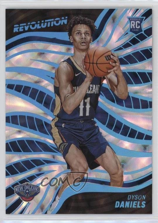 2022-23 Panini Revolution Rookies Future Frame 22/60 Dyson Daniels #123 nd3