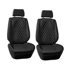 Car Seat Cover Cushion Neosupreme- 2 Pack Seat Covers for Cars Trucks Black