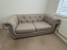 DFS Chesterfield Sofa Bed 3 Seater