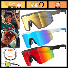 Youth Polarized Sports Sunglasses for Kids 8-12 - UV Protection for Baseball, Cy
