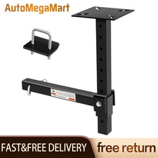 Heavy-Duty Hitch Mount Vise Plate, Adjustable Height, Fit for 2" Received