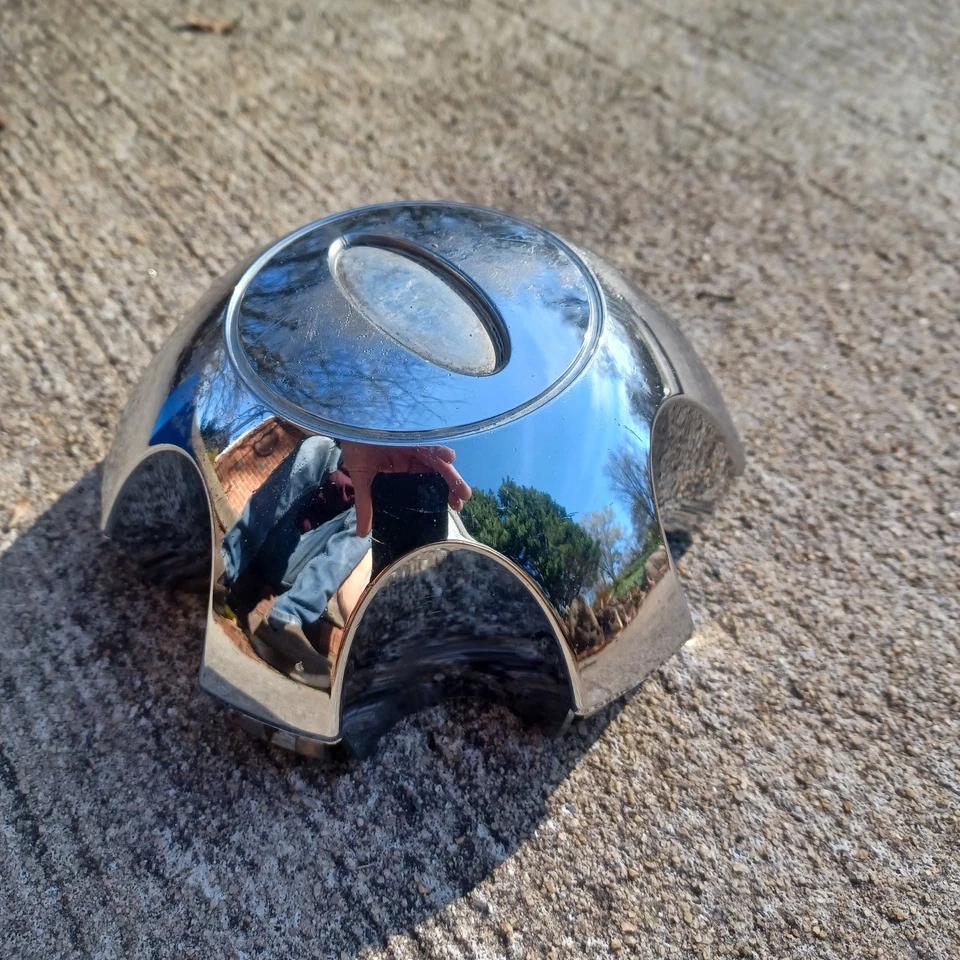 Ford F150 center cap, chrome, 2009-2014 part # 9L34 1A096 FB 05 scuffed, faded Foto 2 de 3