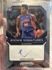 2020-21 Prizm - Saddiq Bey - Rookie Signatures - Auto RC