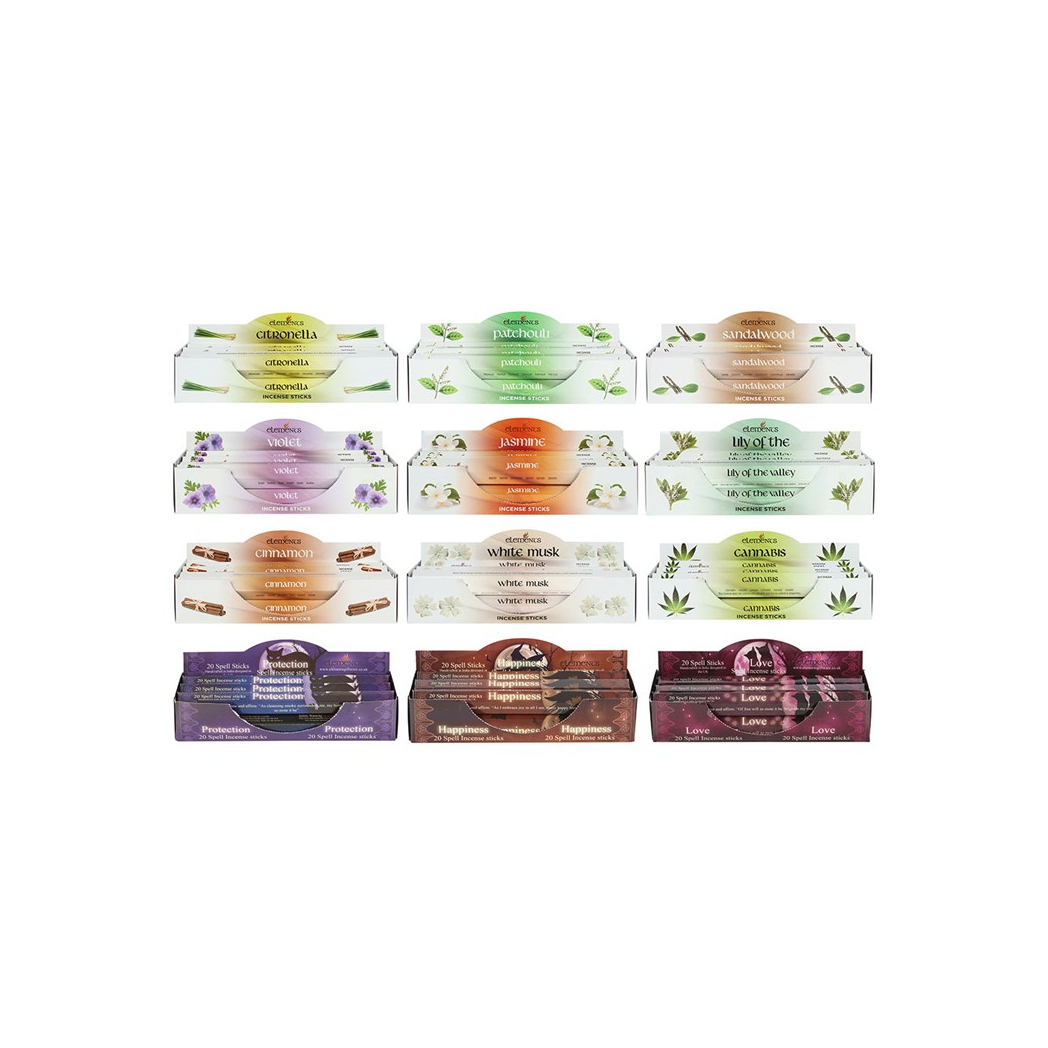 Bestselling Elements Incense Sticks Bundle Home Fragrance Aromatherapy