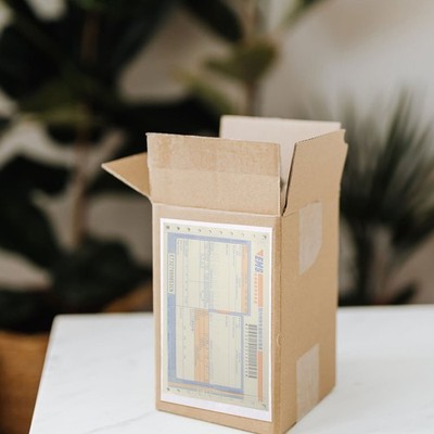 100 Pcs Envelopes Pack Clear Packing Pouch Shipping Label Envelops Protectors