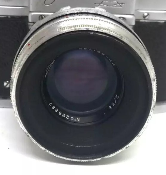 美品+ シルバー Helios-44 58mm f2 8枚羽　M39 M42 2 M42 MOUNT SPIRAL: HELIOS-44(M39), 44-2(M42), 44M(M42), 44M-6