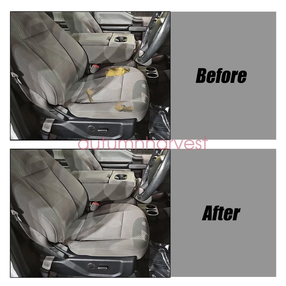 Cubierta inferior del conductor y espuma acolchada 2017-2021 para Ford F250 F350 XLT gris tela Foto 4 de 4