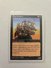 Erg Raiders - Fifth Edition - LP - MTG Magic - Common - Creature 