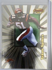 1998 Bowman's Best - Takeo Spikes #116 (RC)
