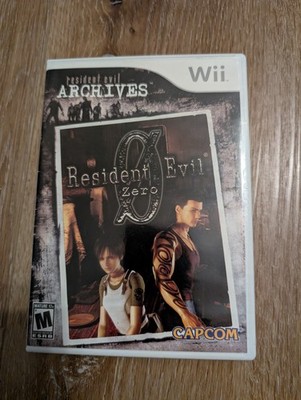 Resident Evil Archives: Resident Evil Zero 0 Nintendo Wii Tested Clean No Manual