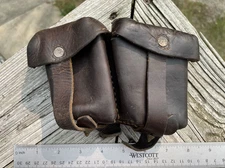 Austrian Hungarian Military Surplus M1895 Rifle Stripper Clip Leather Ammo Pouch