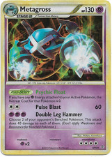Pokemon Metagross 4/95 HS Unleashed Cracked Ice Holo Rare LP on eBay