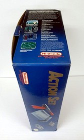 Caja de consola vac&iacute;a Nintendo Entertainment System NES 1990 juego de acci&oacute;n con insertos