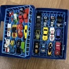(24) Vintage 1970s-1980s Hot Wheels Matchbox Diecast Lot With Tara 24 Car Case