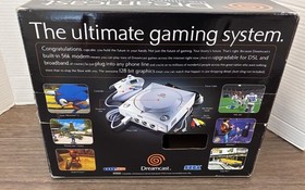 Sega Dreamcast 2000 Variant Authentic Empty Console Box Only Intact