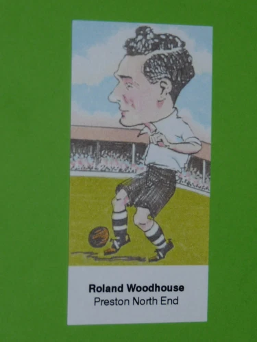 ROWLAND CARD 1999 FOOTBALL SERIES 3 #24 ROLAND WOODHOUSE PRESTON NORTH END PNA