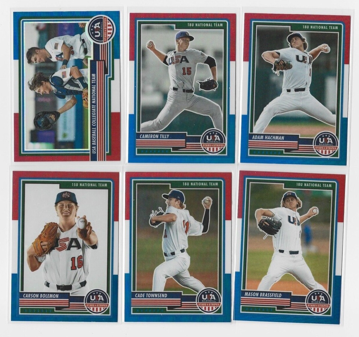 2023 Panini USA Baseball Stars & Stripes - Joshua Woodworth #40