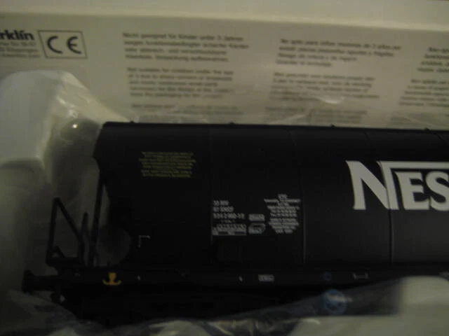 Marklin H0 46325 SNCF NESCAFE High Capacity Grain Hopper Car in its original box - Image 4 of 4