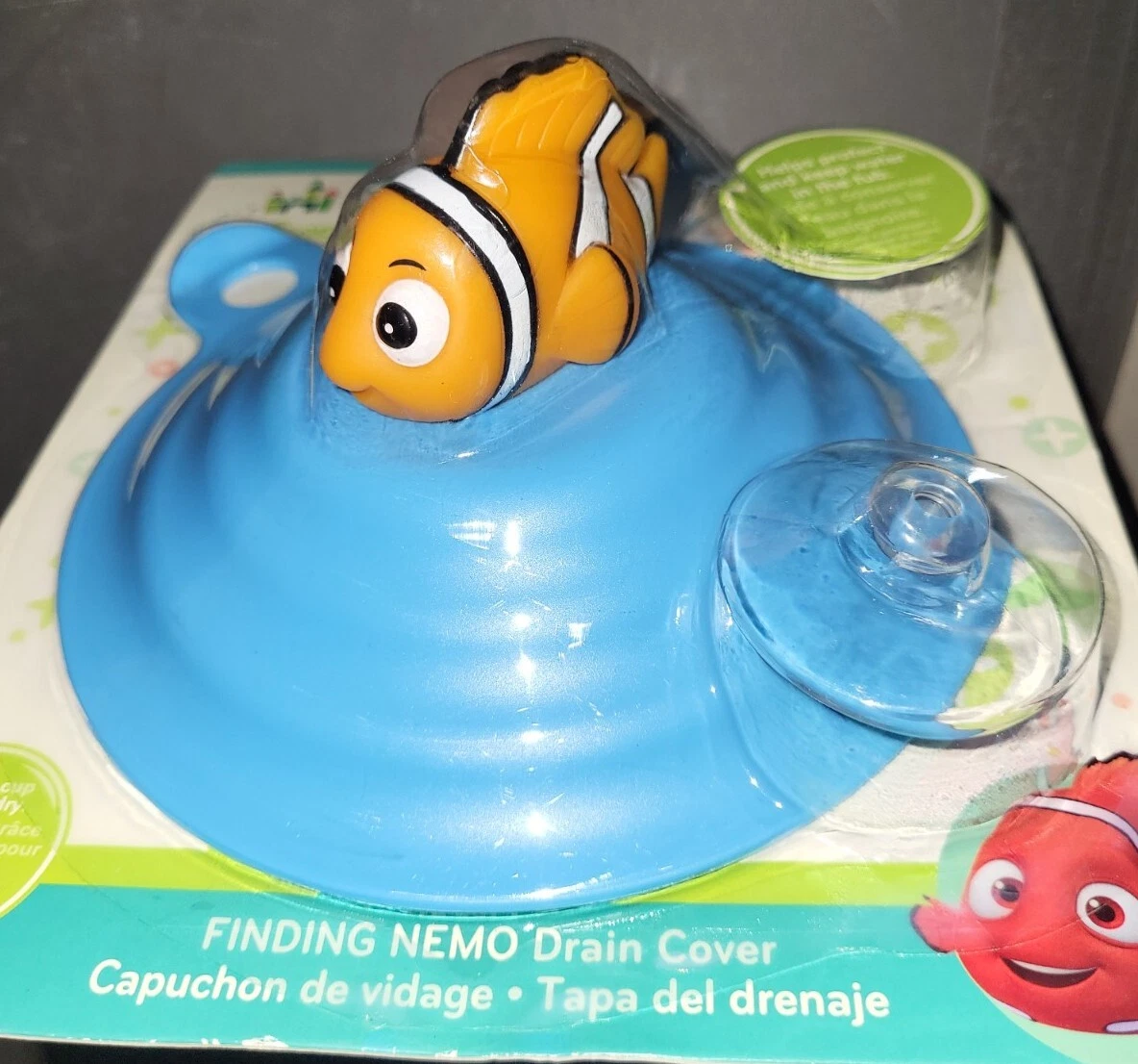 Disney The First Years Finding Nemo Bathtub Drain Cover