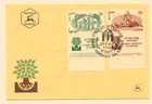 Israel Sc. 178 - 179 Operation 'Magic Carpet' on 1960 FDC with Full Tabs
