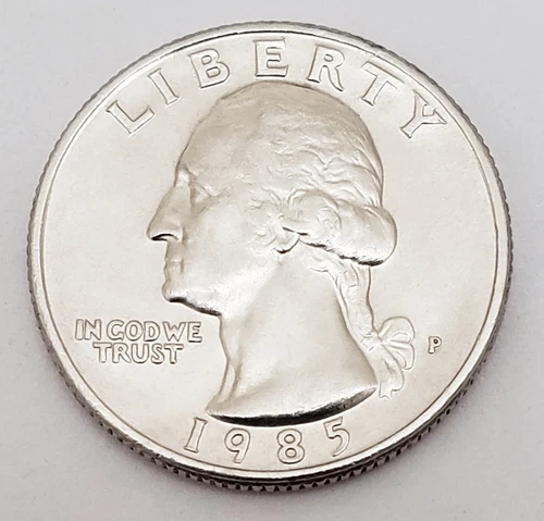 1985-P Washington Quarter — photo from the most recent tracked eBay sale