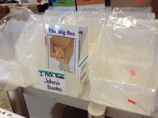 Plastic Book Bins -set Of 24