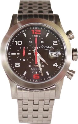 [Locman] Uhr ISLAND 0618A07-00GYWRB0 Herren Silber