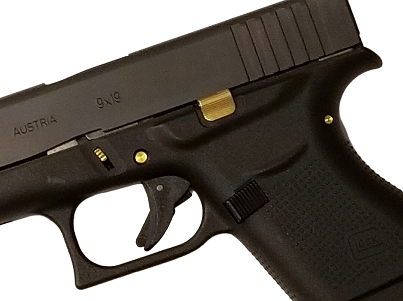 For Glock 42 43 43X 48 Tango Down Slide Stop Release and Extended