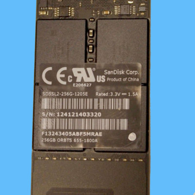Apple SanDisk SD5SL2-256G-1205E 256GB SSD MacBook Pro Retina 13