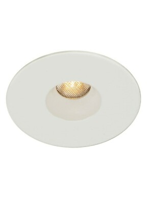 WAC Lighting LEDme Mini Round Recessed Task 4000K Cool, White - HR-LED231R-40-WT