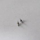 2 ELGIN 0 SIZE BALANCE STAFFS #1731 SR .152MM PIVOT-10 NOS  ---  BB-1036