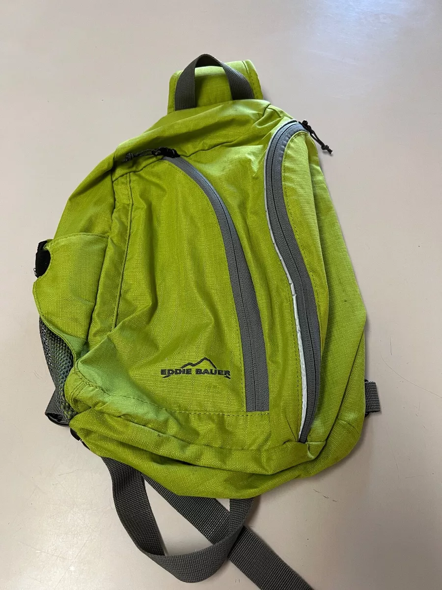 Eddie Bauer Green Ripstop Sling Pack GUC eBay