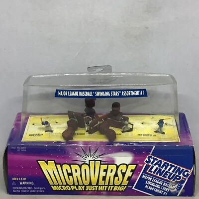 Sealed 1996 MICROVERSE Starting Lineup MLB Swinging Stars Miniature Players