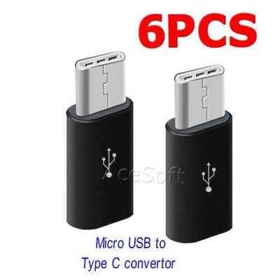 Heavy-Duty Micro USB to Type C USB 3.1 Charge Converter Adaptor Connector USB-C