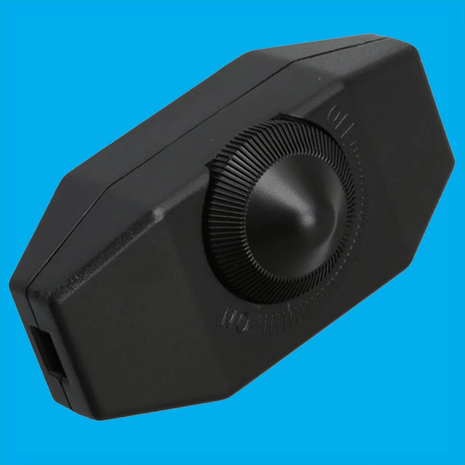 4-150W Universal Inline Lighting Lamp Dimmer Rotary Knob Switch Incandescent LED - Image 3 of 4