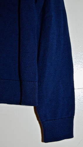 NWT Vineyard Vines Girls Navy Blue Long Raglan Sleeve Cardigan Sweater sz M L - Picture 4 of 7