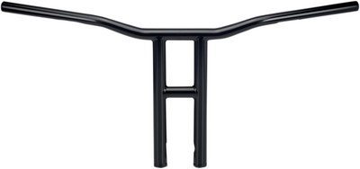 Biltwell Inc. 1in. Tyson XL 14in. Handlebar - Black Electroplate - TX-SLT-14-BK