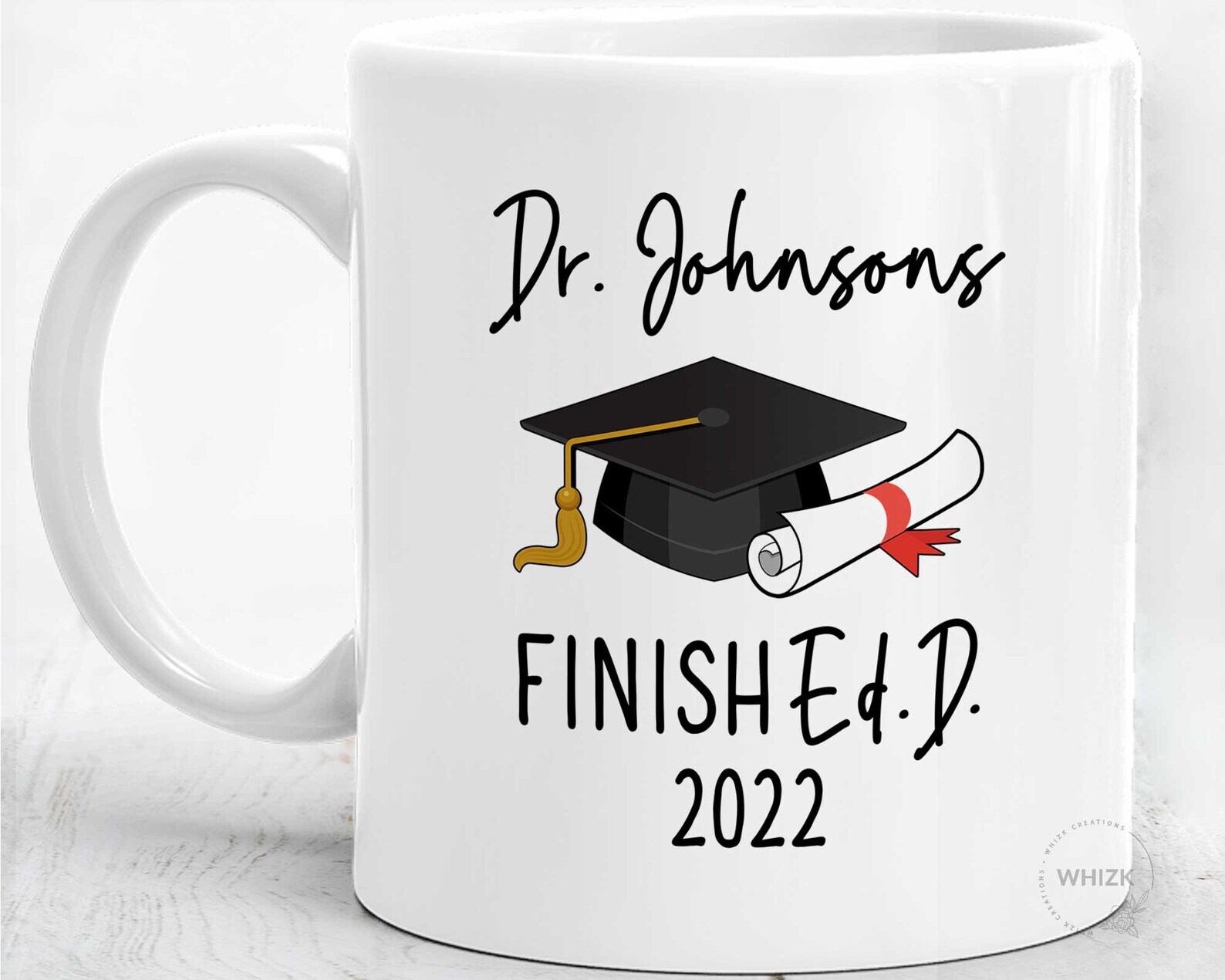 Uk Ed.d Graduation Gift Edd Graduation Gift Edd Mug Doctorate Doctor Of