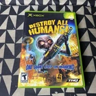 Destroy All Humans (Microsoft Xbox, 2005) Complete With Manual