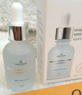 The Skin House Hyaluronic 6000 Ampulle 30ml, Deep Moisturising ~ Made in Korea