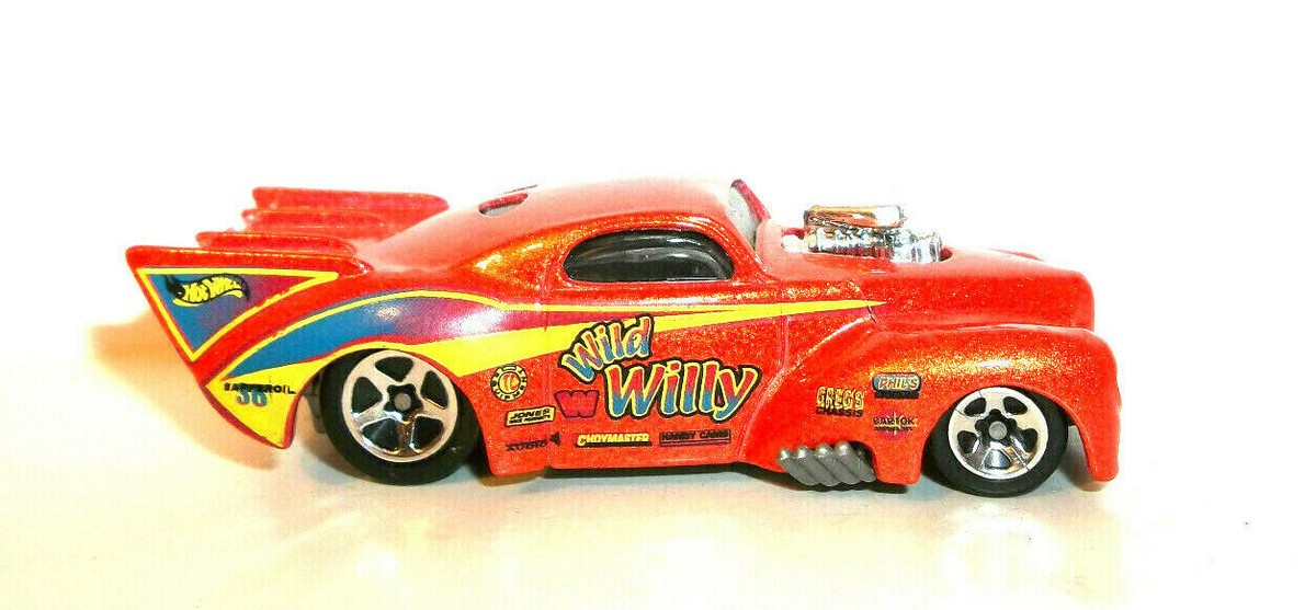 LOOSE 2000 HOT WHEELS 1/64 FIRST EDITIONS 14/36 ORANGE '41 WILLYS