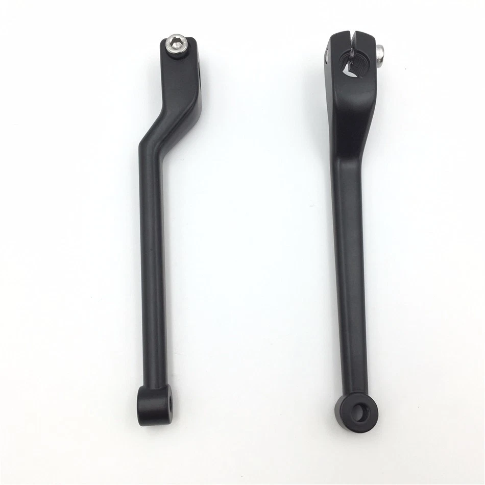 Palanca de cambio de marchas negra de 2 piezas para Harley FL Softail Touring Foto 4 de 4