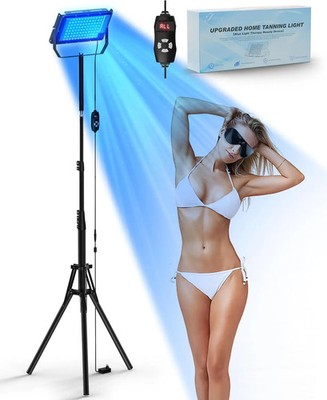 UV Tanning Lamp Solarium Light Pro hysiotherapy Lamp Home 460 & 480 NM Tanning