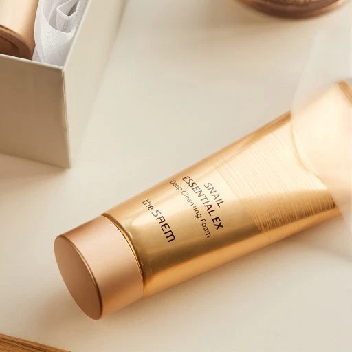 The Saem Snail Essential EX Deep Cleansing Foam 150ml x 2 | K-Beauty Cleanser - Image 2 of 2