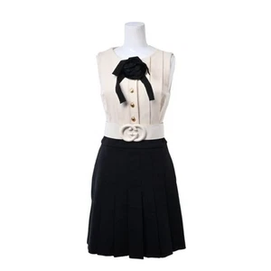 Robe bicolore ceinturée Gucci occasion CYHE 0